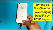 iPhone 5s Not Charging/Fake Charge/NO Power Fix by U2 IC - iPhone 5s চার্জিং সমাধান DM REPAIR