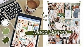 How I Create My Mood Boards// Fashion & Art Inspo