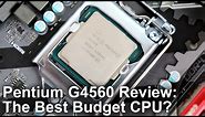 Pentium G4560 Review: The Best Budget CPU We've Tested!