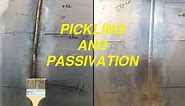 PICKLING AND PASSIVATION