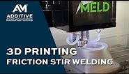 3D Printing From Metal Barstock Using Friction Stir Welding