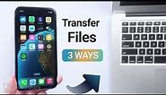 How to Transfer Files From iPhone to PC 2024 | (& PC to iPhone) - UPDATED Tutorial!