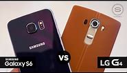 LG G4 vs Samsung Galaxy S6 - Hands-on | SuperSaf TV