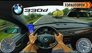 BMW 330d E90 *manual* (170kW) |91| 4K60 TEST DRIVE POV – R6 Sound, Slides, Acceleration