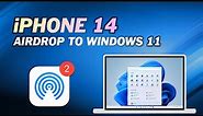 How to AirDrop iPhone 14 to Windows 11 | Apple Airdrop for Windows