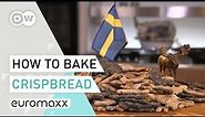 Baking Bread - Crispbread Recipe from Sweden | Baking tutorial | Knäckebröd