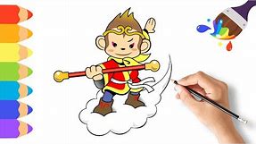 Monkey King Drawing Step by Step | How to Make Monkey King Drawing