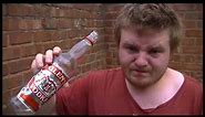 Man drinks an entire bottle of vodka and goes insane