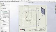 Solidworks Creating a Blueprint from a Model