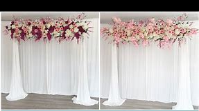 DIY - How to make a wedding backdrop