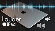 How to Make Your iPad Sound Louder (multiple ways)