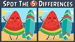 Spot the Difference Brain Games with Easy Spot the Difference Puzzles