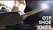 Homemade Spring Loaded SHOE KNIFE! - Spy OTF Knife (Joker Boot Knife / Kingsman IRL)