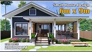 Beautiful Farm House Design | 6m x 9m with 2Bedroom (Simple Life)
