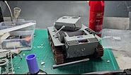 1/16 Panzer II Ausf. L "Luchs" turret test