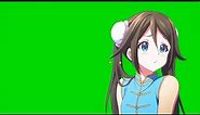 Kawaii Anime Girls and boys green screen | Anime Green Screen