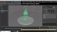 Easy Turntable Render Camera in Maya - Super Quick Maya Tutorial