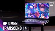 HP Omen Transcend 14 hands-on at CES 2024: The lightest 14-inch gaming laptop in the world