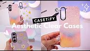 CASETiFY 2023 Aesthetic Clear Cases l Galaxy & iPhone cases