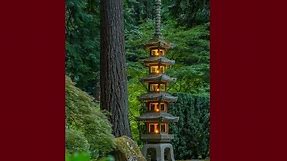 How to make an amazing concrete pagoda lantern