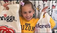 Claire's Accessories & Smiggle Haul (lip Gloss & Stationary)