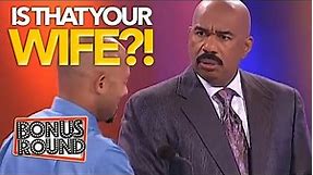100 Married Men NOW DIVORCED! Funny Family Feud Answers With STEVE HARVEY!