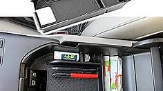 RUNROAD Center Console Organizer Compatible with Toyota Camry XLE XSE 2018-2023 and Camry LE SE 2020 2021 2022 2023 Accessories, Armrest Insert Tray Secondary Storage Box Fit 2 USB Ports, Black