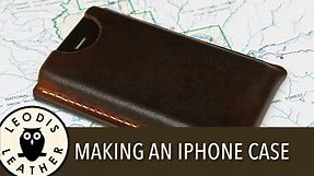 Making a Leather Case for an Apple iPhone