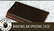 Making a Leather Case for an Apple iPhone