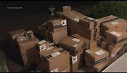 Woman receives endless Amazon boxes that she never ordered