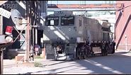 First look at GE locomotives made for India near Erie, Pennsylvania