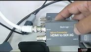HDMI to SDI 3G Micro Converter