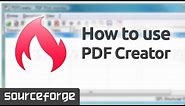 How to Use PDFCreator for Windows