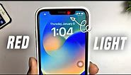 How To Activate Red Face ID Light On iPhone | How To Turn on Red light On iPhone |