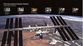 The International Space Station: The First Step In Exploration Poster - NASA