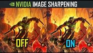 NVIDIA Image Sharpening Tested On vs. Off - Performance Test and Visual Comparison