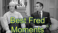 I Love Lucy--Fred Mertz (William Frawley)--8 Best Moments (Season 1)