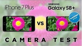 Samsung Galaxy S8 vs iPhone 7 Camera Test Comparison