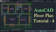 AutoCAD Floor Plan Tutorial for Beginners - 4