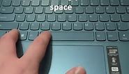 Lenovo Yoga 7 keyboard backlit