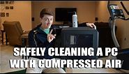 How to Safely Clean A PC Computer with Compressed Air Duster! (Best Method and Tips)