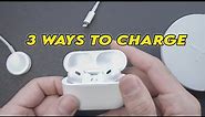 How to Charge AirPods Pro 2 (3 Different Ways)