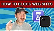 How To Block Websites On Your Mac