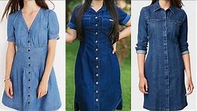 international concepts plus size women fitted denim shirts dress/Elegant stylish denim sheath dress