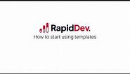 How to Set up and Use Templates in Bubble - From Selection to Launch: Complete No-Code Tutorial