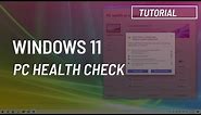 Windows 11: Use PC Health Check app to determine hardware compatibility (Official)
