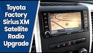 Toyota Factory SiriusXM Satellite Radio Upgrade - Easy Plug & Play Install!