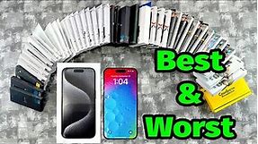 Best And Worst Cases for Apple iPhone 15 Pro