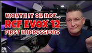 RCF Evox 12 - Compact Column Speaker - First Impressions
