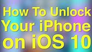 How To Unlock Your iPhone In iOS 10 | MTV News